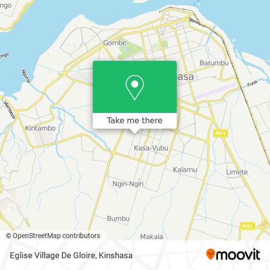 Eglise Village De Gloire map