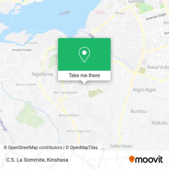 C.S. La Sommite map