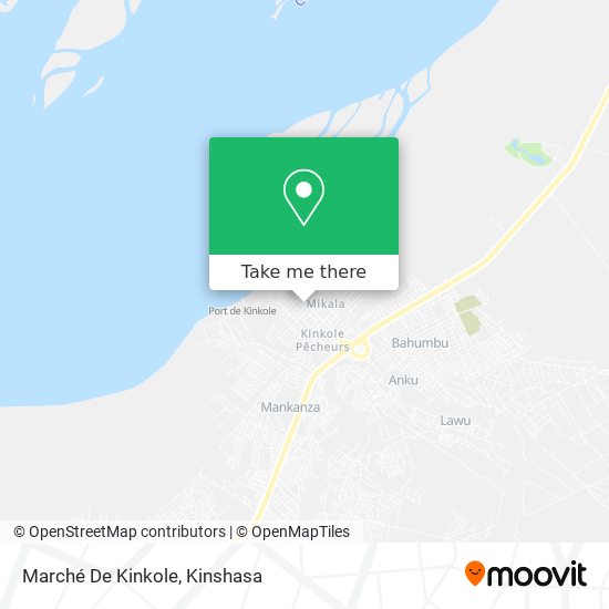 Marché De Kinkole map