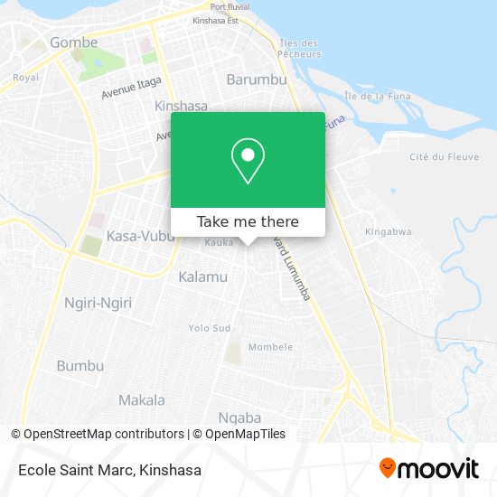 Ecole Saint Marc map
