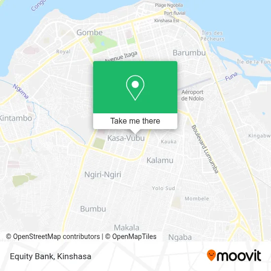 Equity Bank map