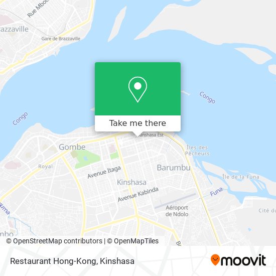 Restaurant Hong-Kong map