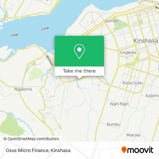 Oxus Micro Finance map