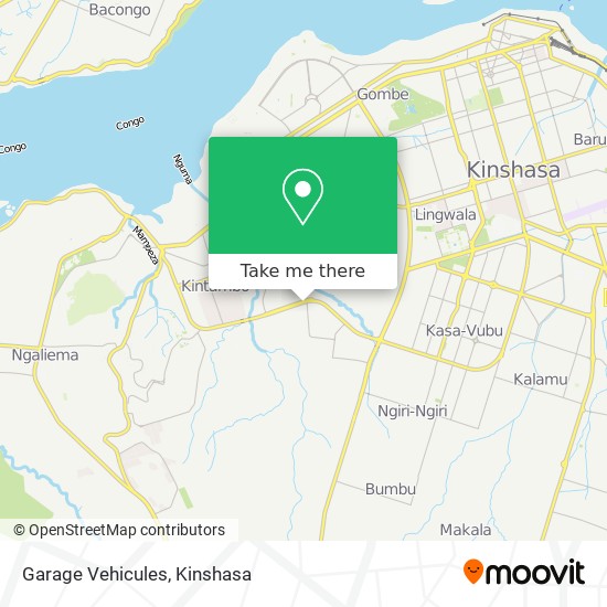 Garage Vehicules map