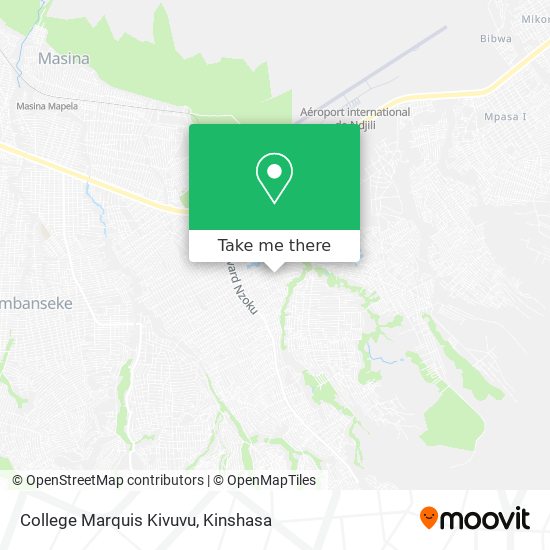 College Marquis Kivuvu map