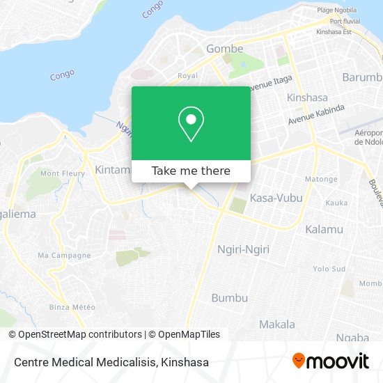 Centre Medical Medicalisis map