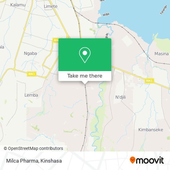 Milca Pharma map