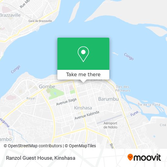 Ranzol Guest House map