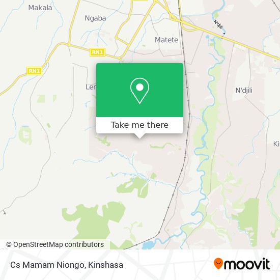 Cs Mamam Niongo map