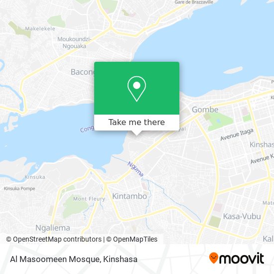 Al Masoomeen Mosque map