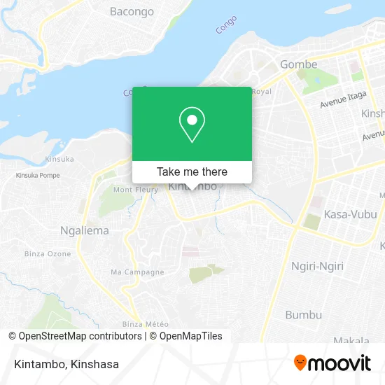 Kintambo map