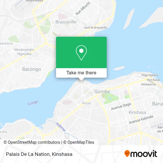 Palais De La Nation map