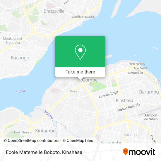 Ecole Maternelle Boboto map