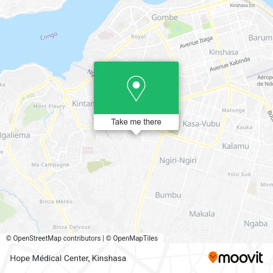 Hope Médical Center map