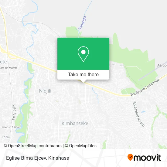 Eglise Bima Ejcev map
