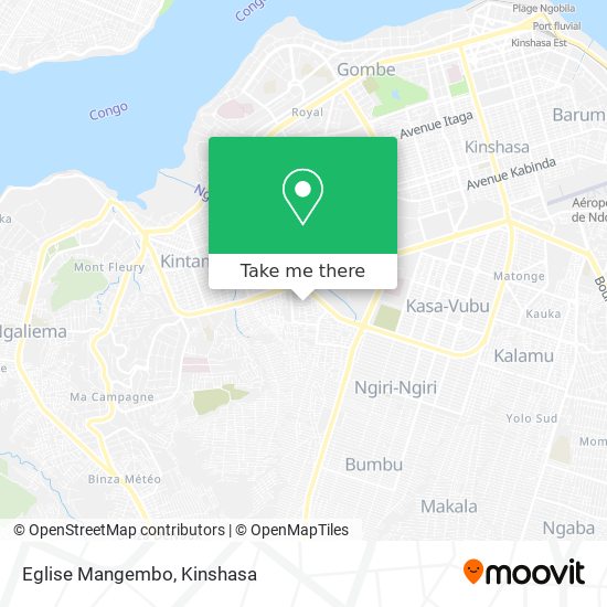 Eglise Mangembo map