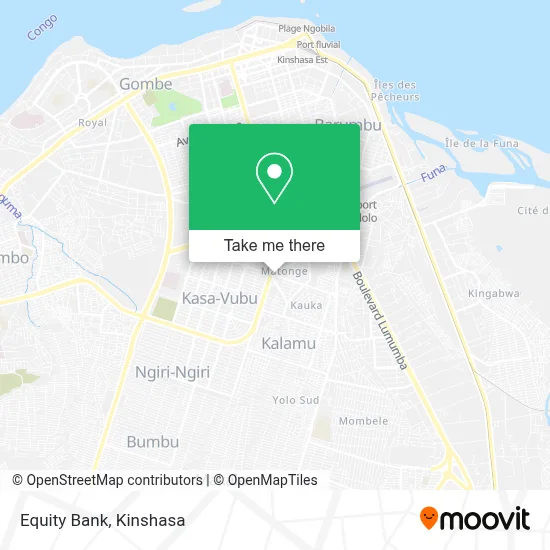 Equity Bank map