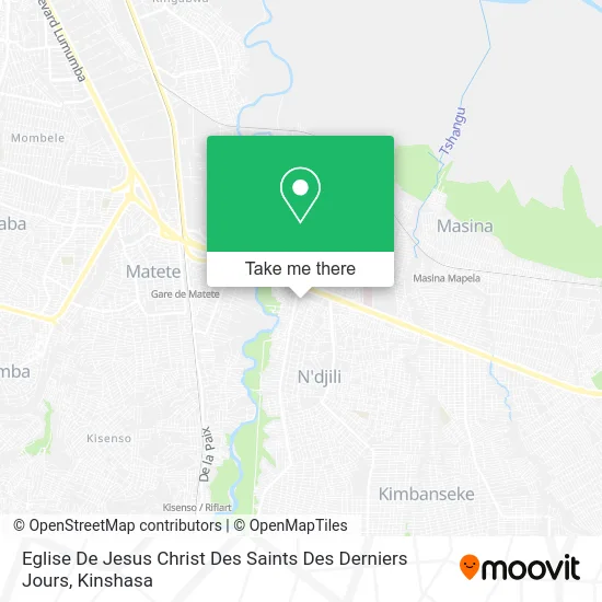 Eglise De Jesus Christ Des Saints Des Derniers Jours map