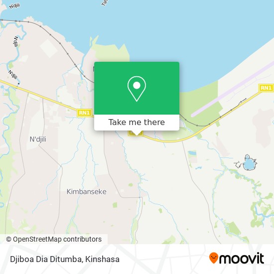 Djiboa Dia Ditumba map