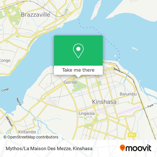 Mythos/La Maison Des Mezze map