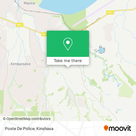 Poste De Police map