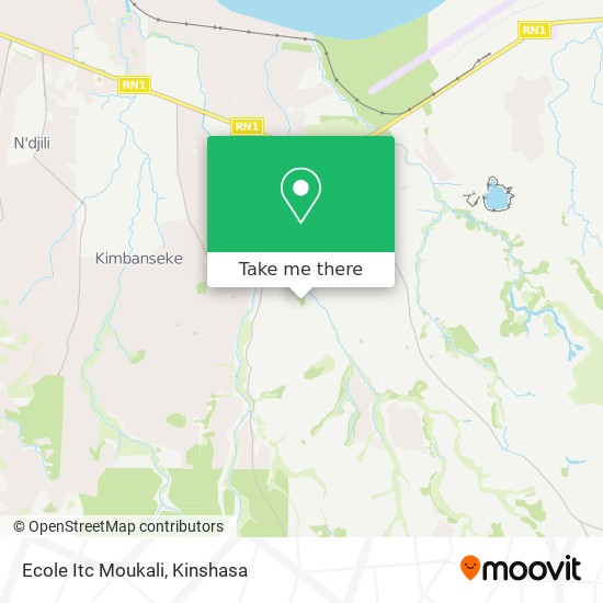 Ecole Itc Moukali map
