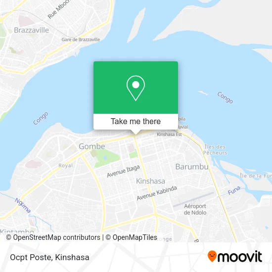 Ocpt Poste map