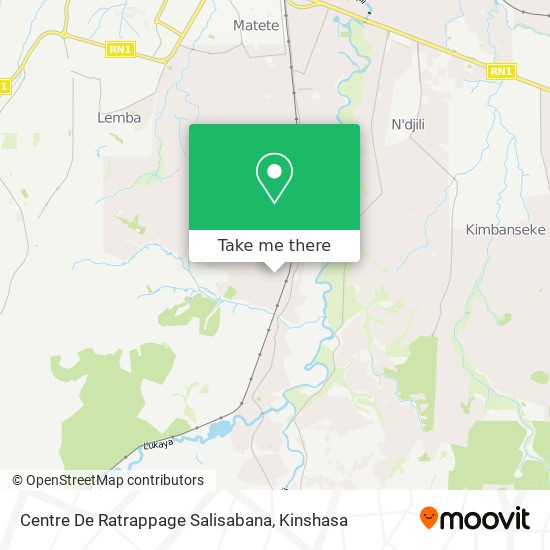 Centre De Ratrappage Salisabana map