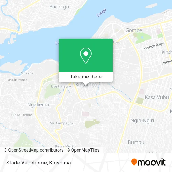 Stade Vélodrome map