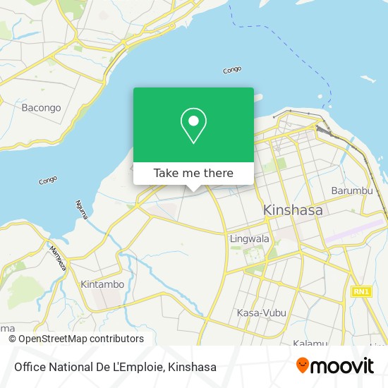 Office National De L'Emploie map