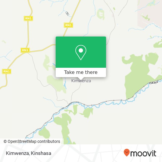 Kimwenza map