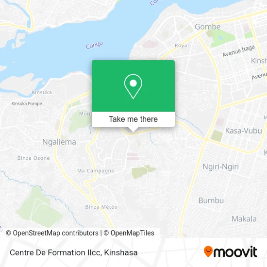 Centre De Formation Ilcc map