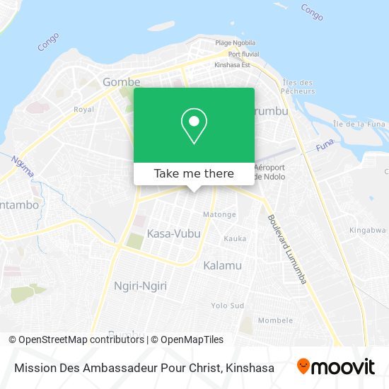 Mission Des Ambassadeur Pour Christ map
