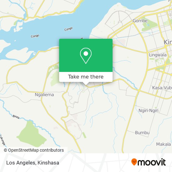 Los Angeles map