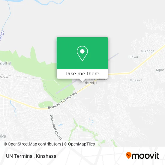 UN Terminal map