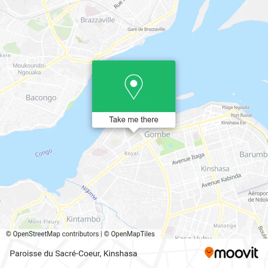 Paroisse du Sacré-Coeur map