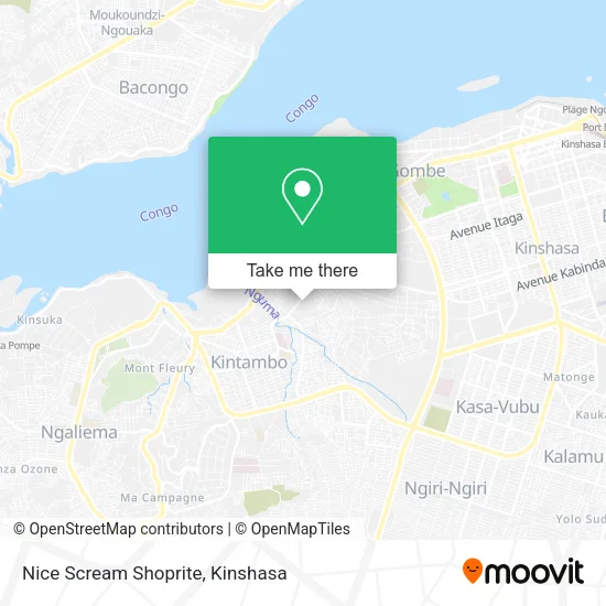 Nice Scream Shoprite map