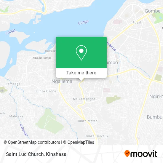 Eglise Saint Luc map