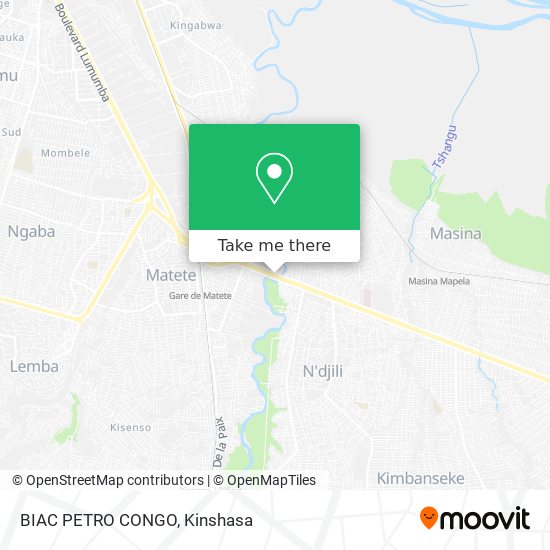 BIAC PETRO CONGO map