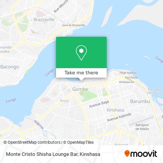 Monte Cristo Shisha Lounge Bar map