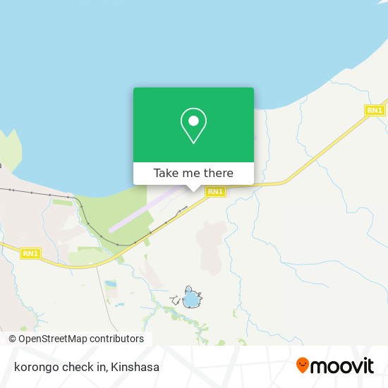 korongo check in map