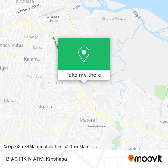 BIAC FIKIN ATM map