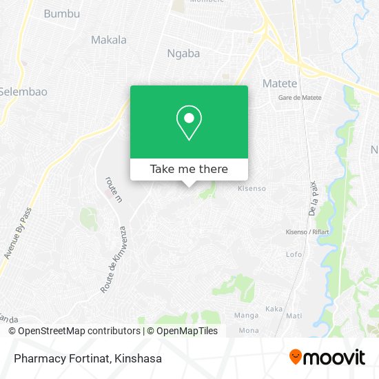 Pharmacy Fortinat map