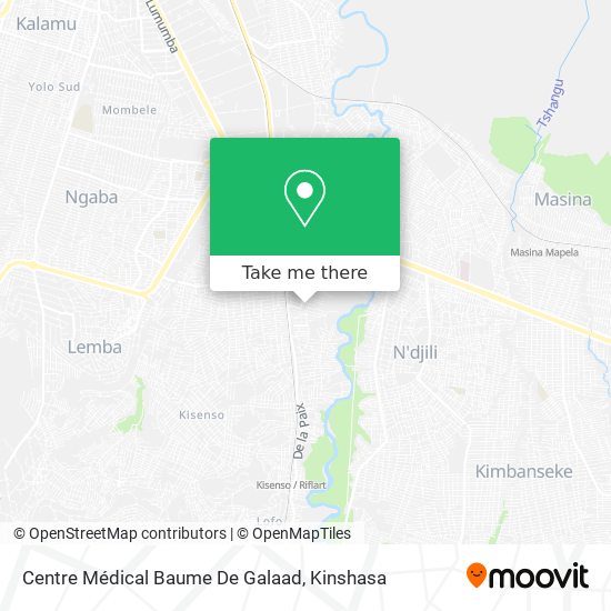 Centre Médical Baume De Galaad map