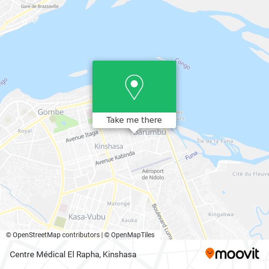 Centre Médical El Rapha map