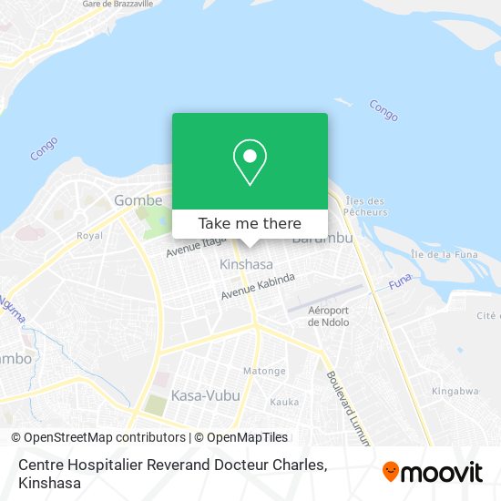 Centre Hospitalier Reverand Docteur Charles map