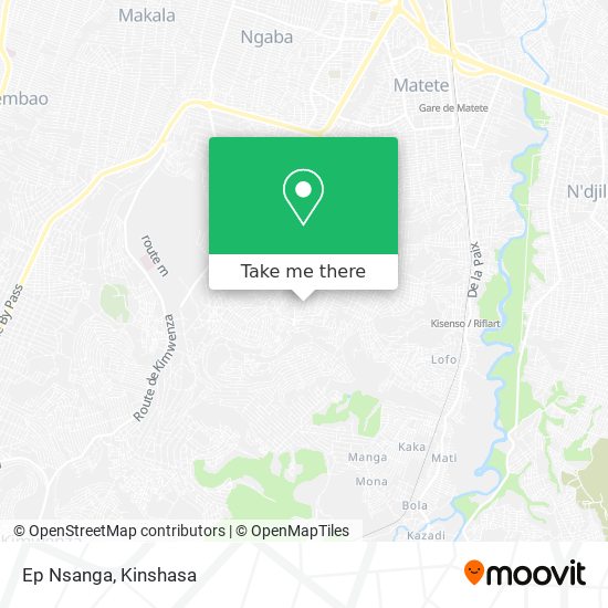 Ep Nsanga map