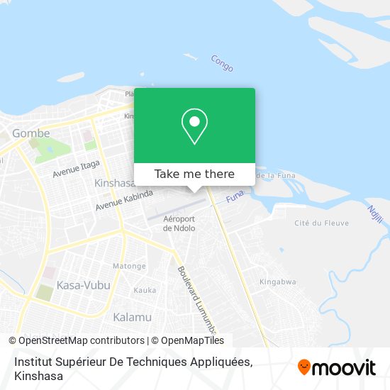Institut Supérieur De Techniques Appliquées map