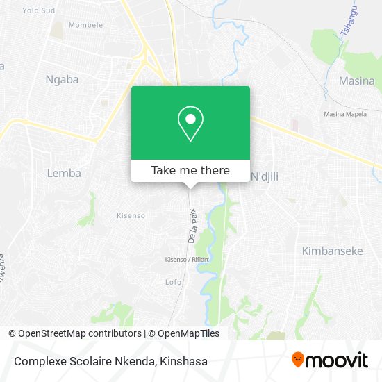 Complexe Scolaire Nkenda map