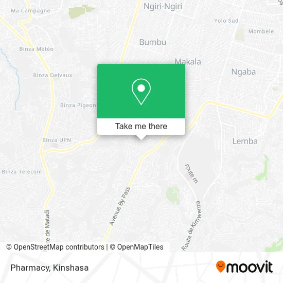 Pharmacie map
